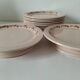 Plats à gâteaux et assiettes à dessert Longwy modèle Betty