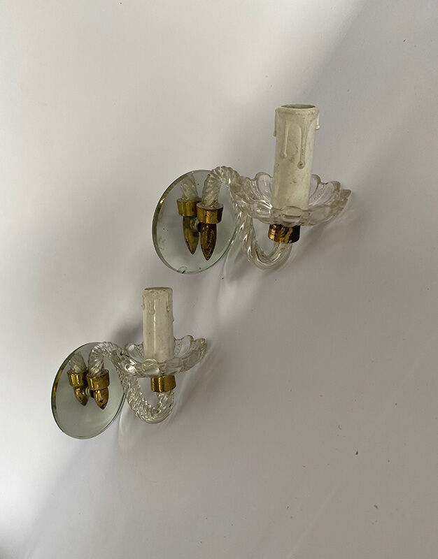 Pair of wall sconces