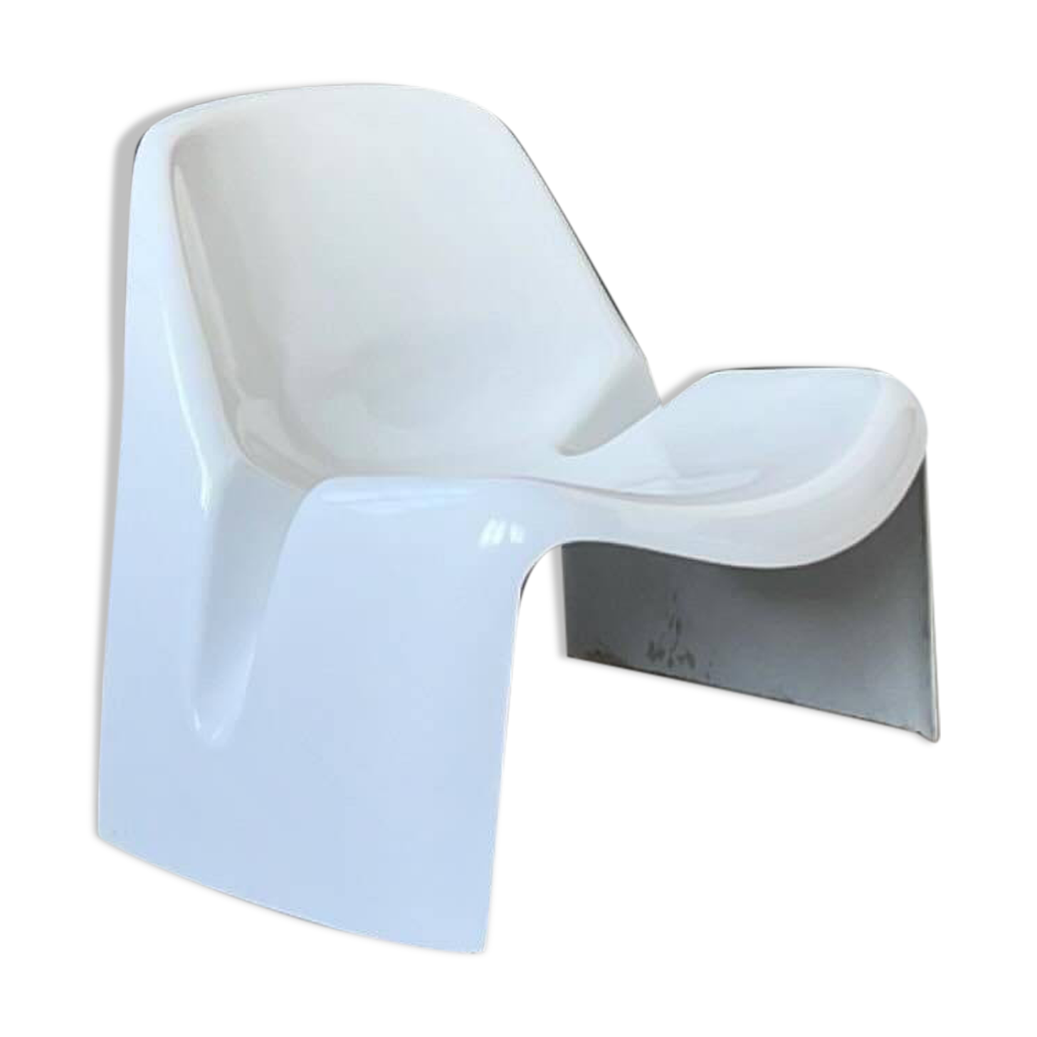 Luigi Colani fiberglass armchair