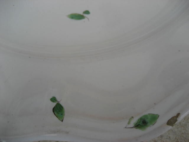 Plate Strasbourg Joseph- Hannong XVIII century