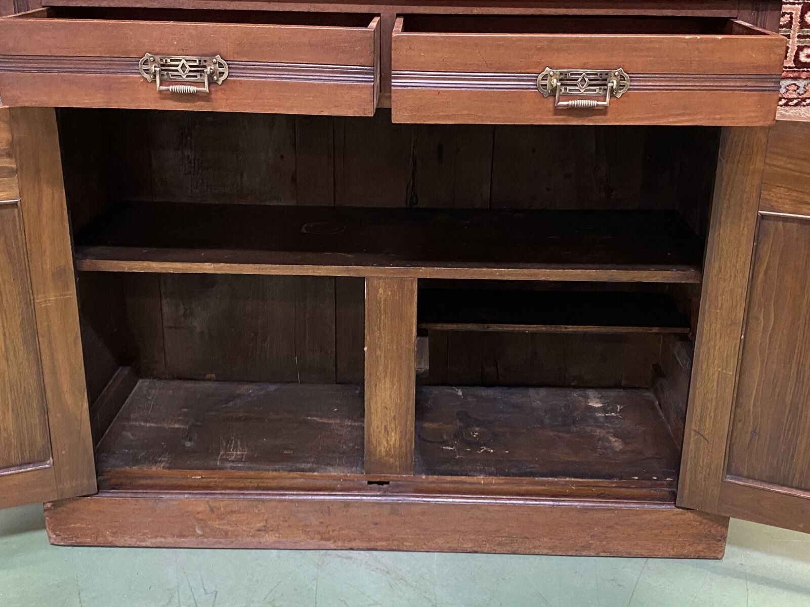 English walnut buffet from the 1930s