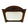 Miroir art déco en bois sculpté, 1930s