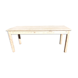 Table en pin massif 2m