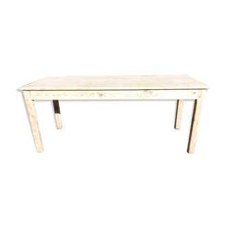 Table en pin massif 2m