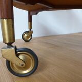 Serving trolley in Teak, Italy, 1950s