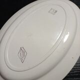 Plat en porcelaine opaque Salins
