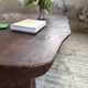 Table basse brutaliste artisanale 1950