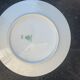 6 plates in limoges porcelain pattern old floral frieze