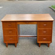 Scandinavian teak desk 1970 Denmark