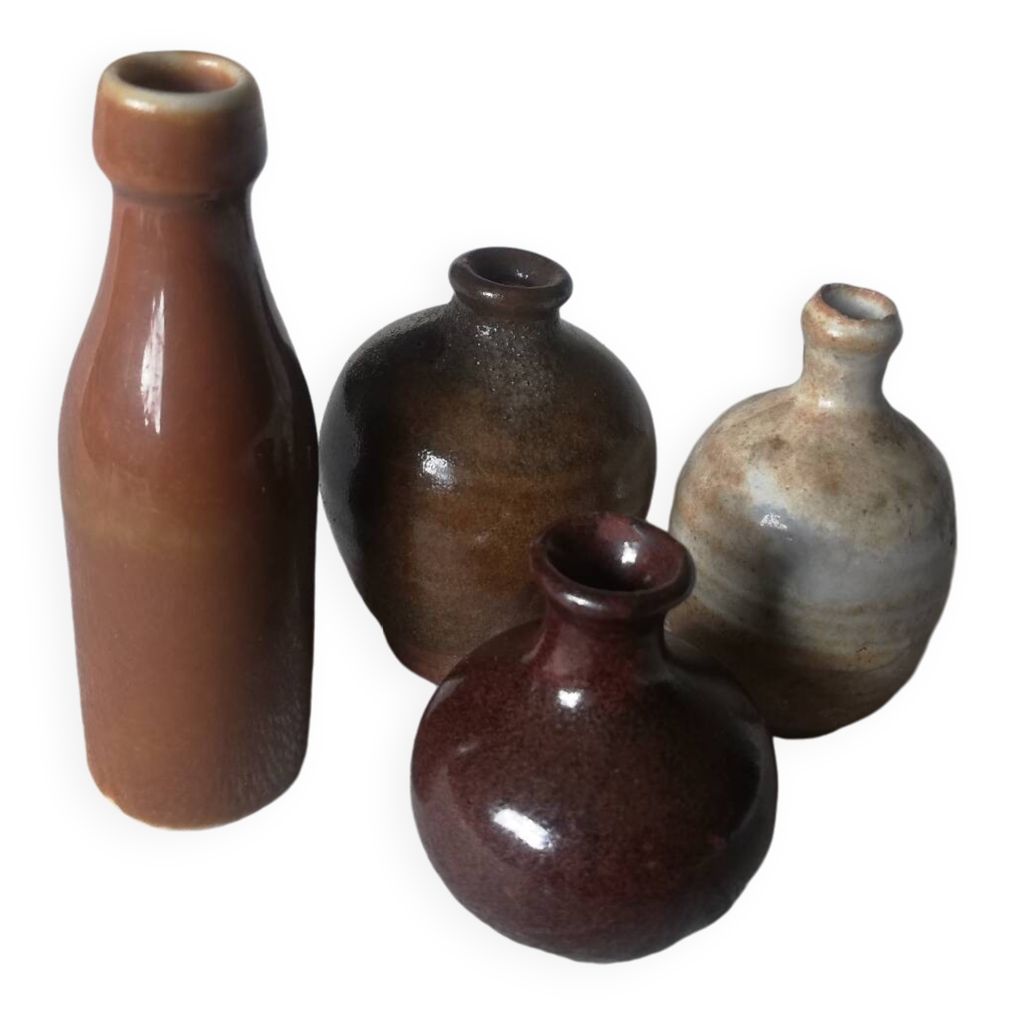 4 poteries miniatures