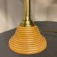 Vintage Pencil Reed table lamp set, Italy, 1970s