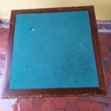 Folding vintage game table bridge table