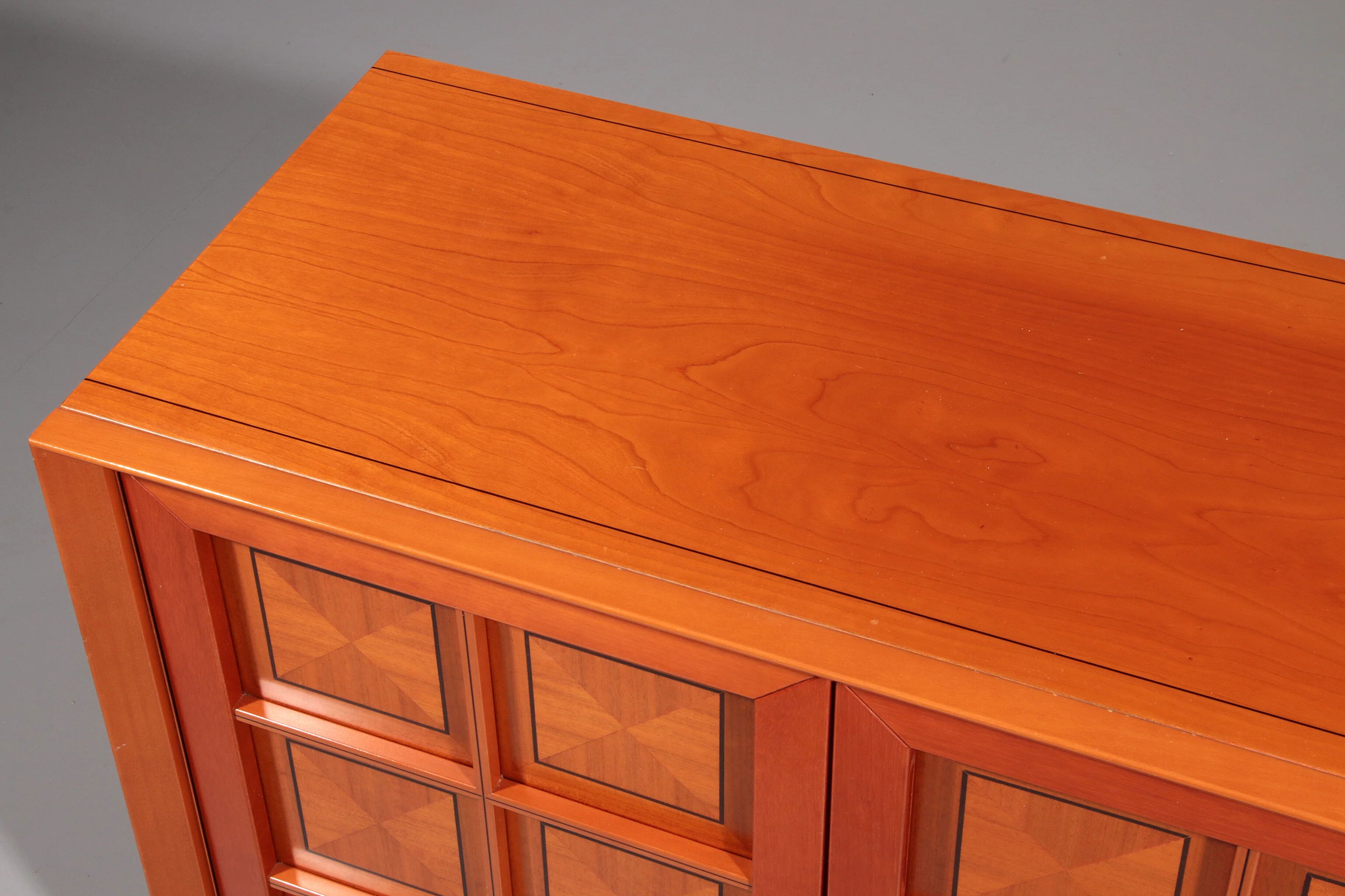 Brutalist Italian sideboard by Caccia alla Volpe for Linea Arredo