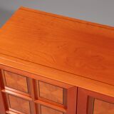 Brutalist Italian sideboard by Caccia alla Volpe for Linea Arredo