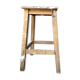 Tabouret vintage, bois manufrance