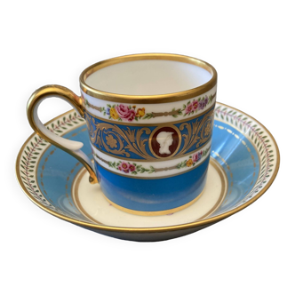 Historical cups - former royal bernardaud manufacture "catherine ii of russia"