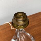 French glass table lamp from the mid-century by Daum, 1960s.