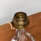 French glass table lamp from the mid-century by Daum, 1960s.
