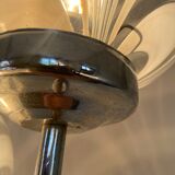 Waterfall floor lamp 5 globes Marinha Grande factory 70s