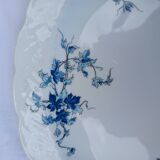 6 Bernardaud porcelain flat plates - Saint-Saens model - 1970s