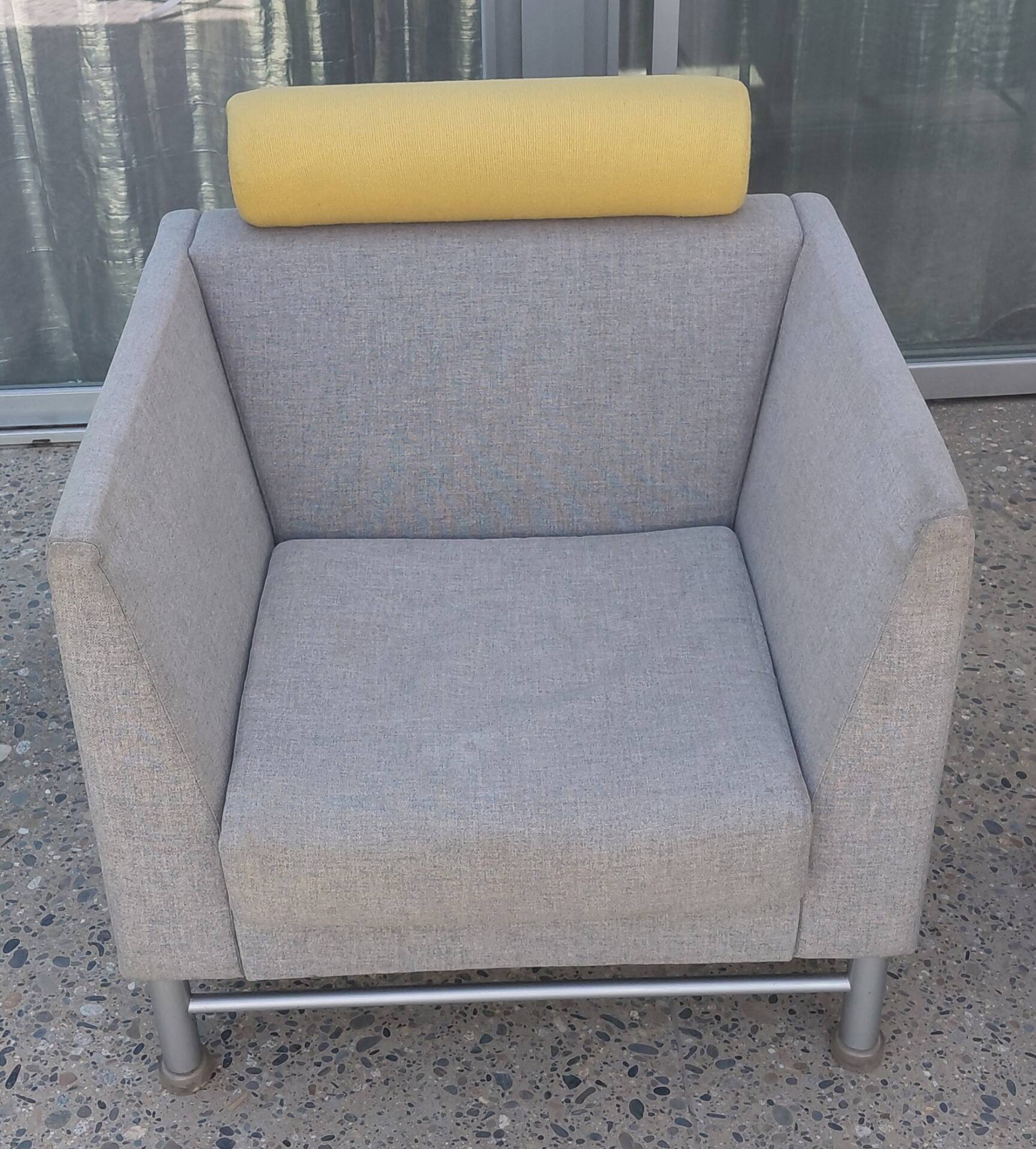 Pair of East Side armchairs by Ettore Sottsass for Knoll
