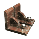 Marble book clamts