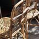 Pair of rattan chairs