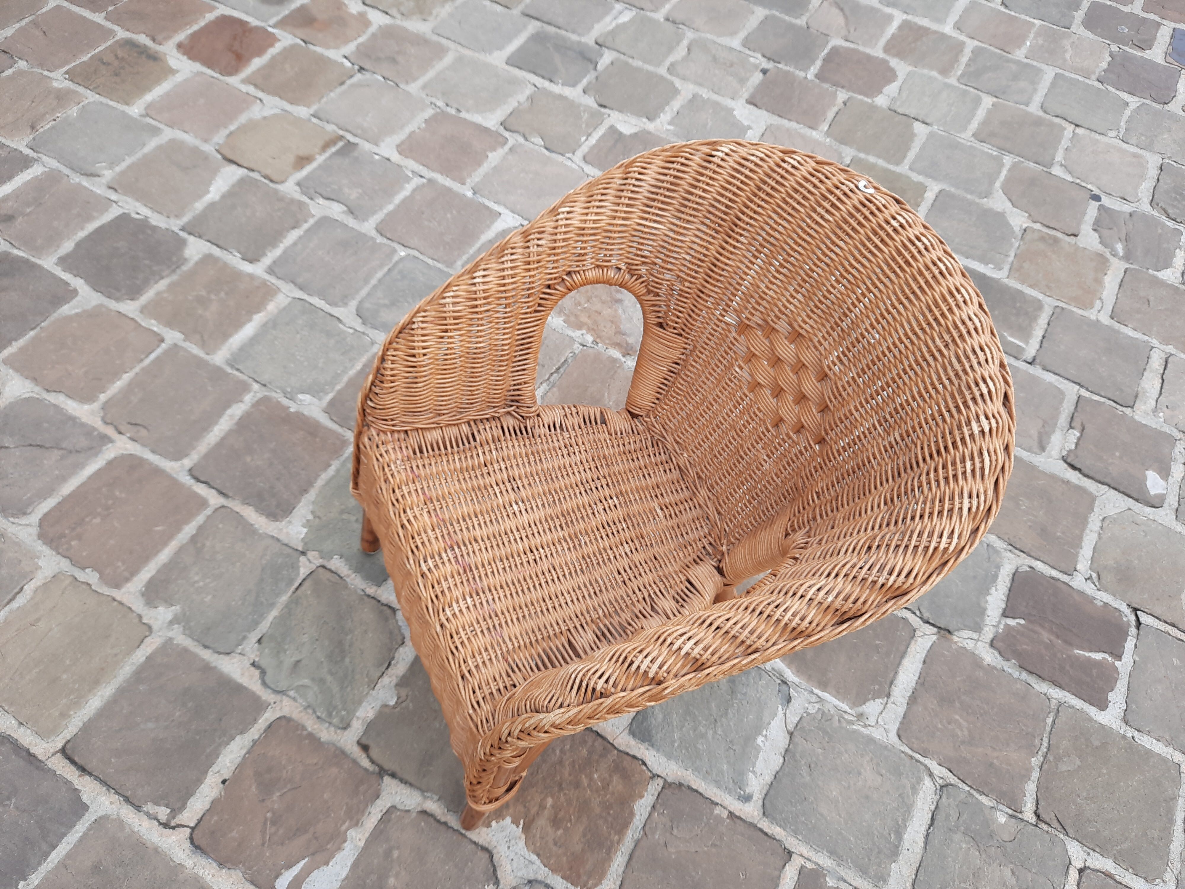 Child rattan chair
