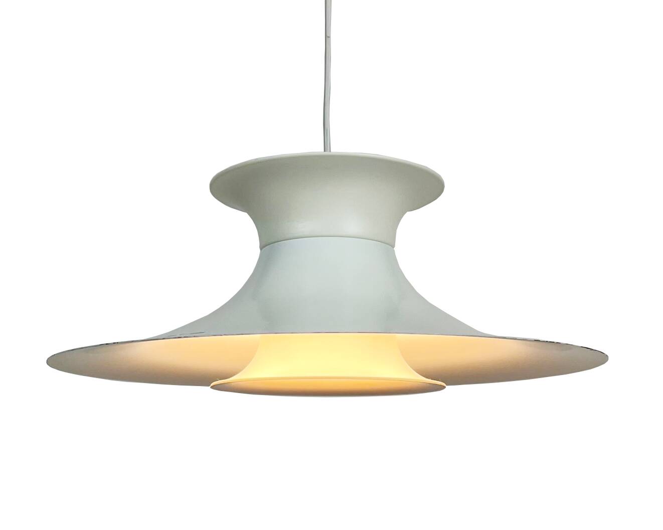 Vintage Danish Pendant Lamp • Frandsen • 1970