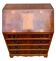 Antique walnut English secretary