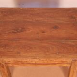 Ancienne table de chevet en teck birman
