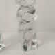 Paire de bougeoirs Baccarat