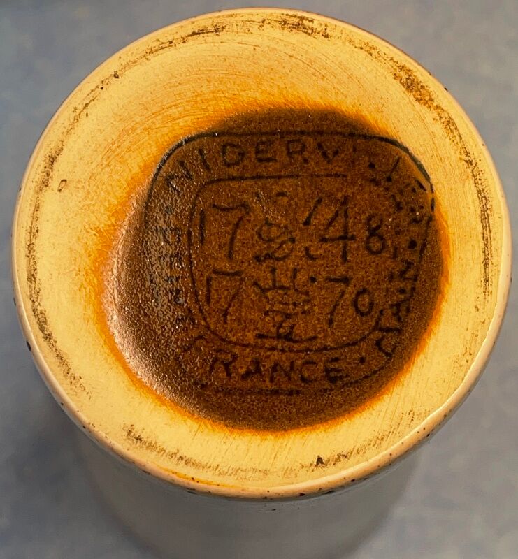 Service to orangeade Ceramic by Niderviller 1960/70