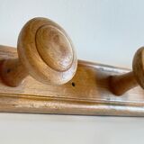 Coat rack 1930 art deco all wood