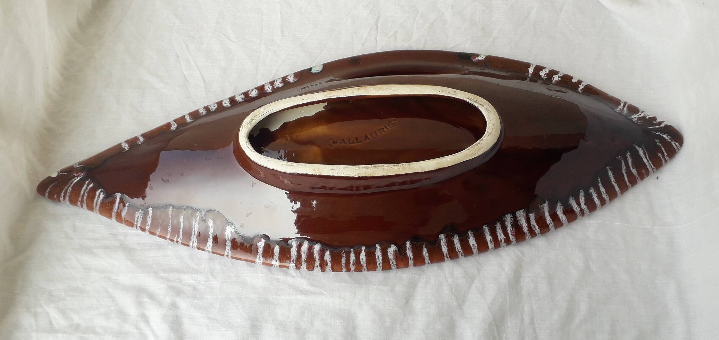 Vallauris ceramic bowl