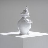 Paire de soliflores têtes de maure en céramique, 1970s