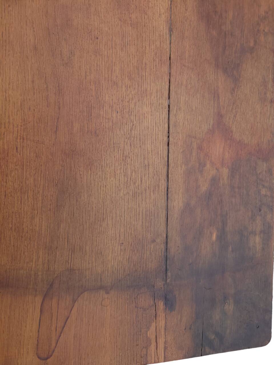 Solid oak sales desk, 1930