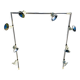 8 spots et 3 rails philips vintage 80s