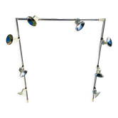 8 spots et 3 rails philips vintage 80s