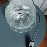 Glass portable lamp