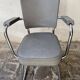 Pullman chair 1950 chrome and skai tube