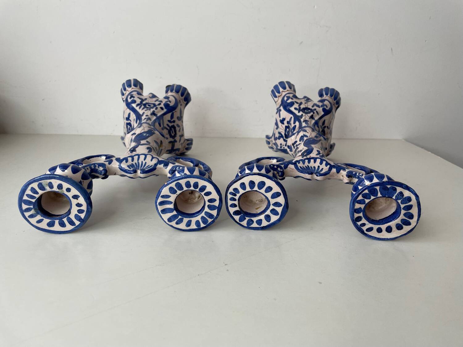 Ceramic candle holders