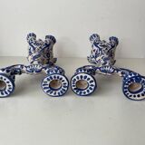 Ceramic candle holders