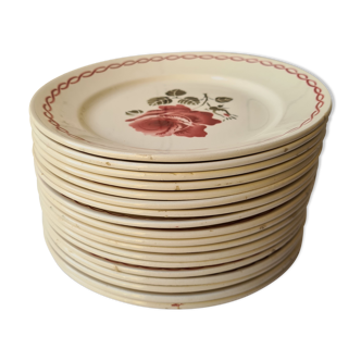 Badonviller service Germaine 6 flat plates