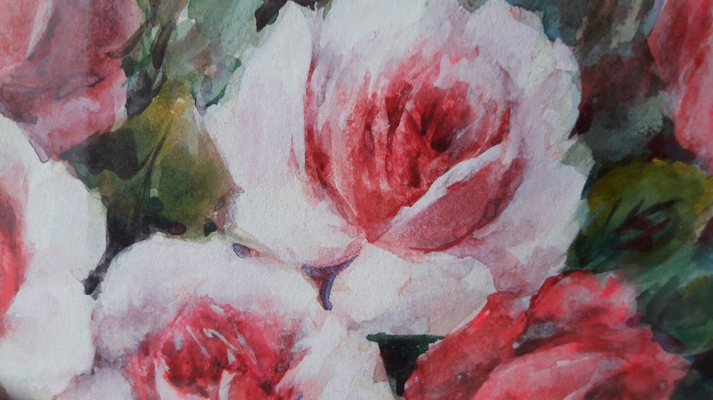 Watercolor by Madeleine Renaud