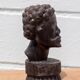 African statue, African bust, sculpture, ethnic, ebony bust, man bust, African art