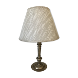 Brass candlestick lamp