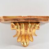 Baroque wall harness console gilded wood