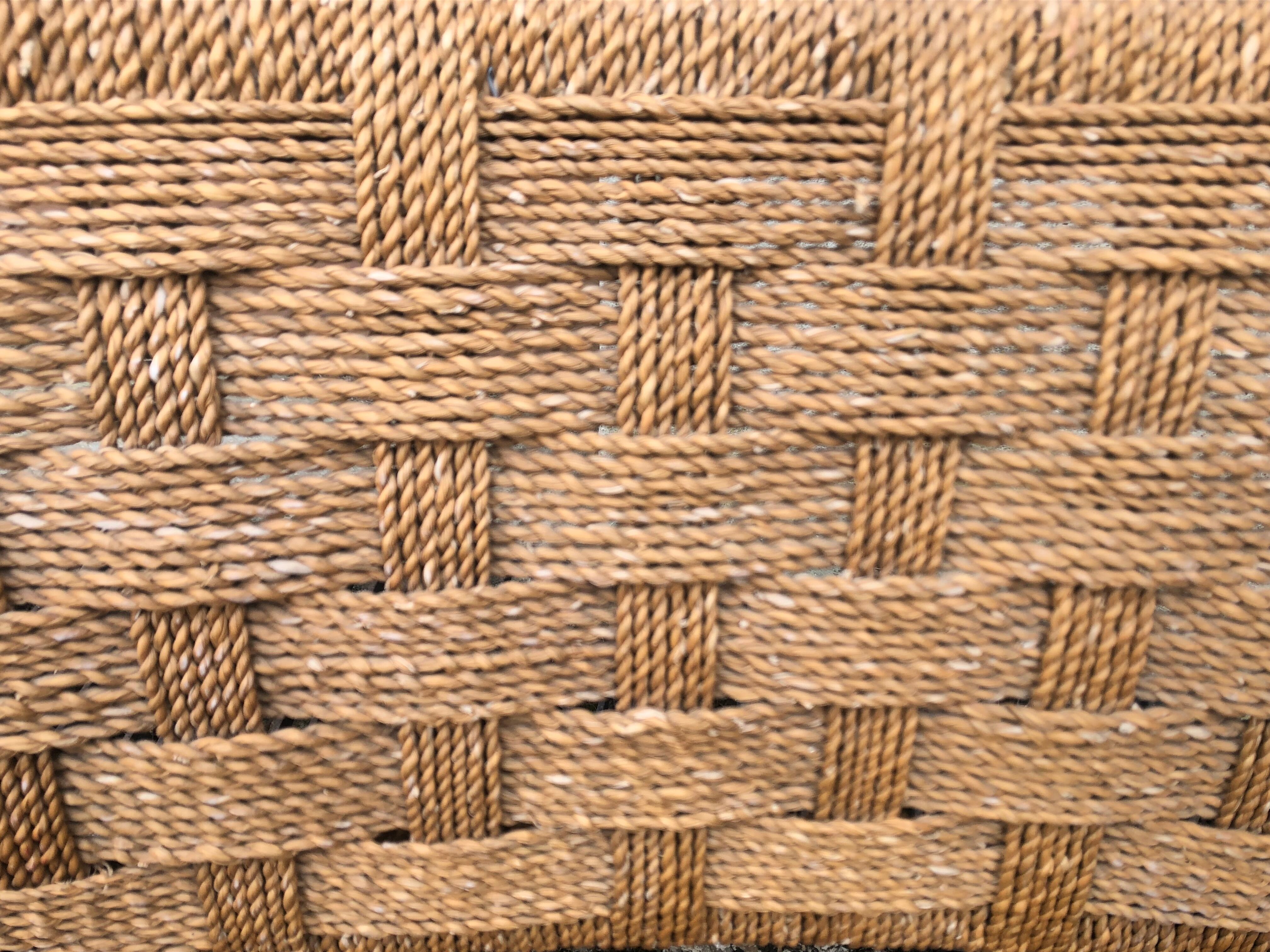 Rope and beech armchair by Erich Dieckmann 1930