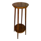 High Stand Vintage Wooden Pot Holder
